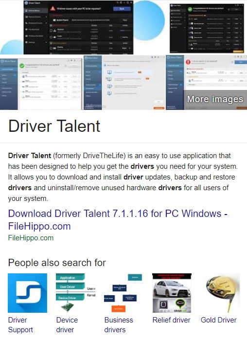 driver talent free code